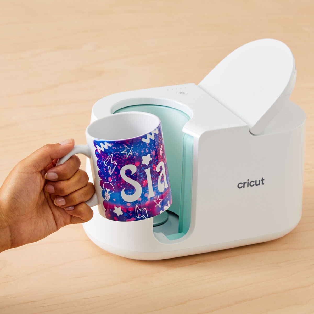 Taza Personalizable para Plotter de corte Cricut 12 Oz Blanco (2 Unidades) (4)