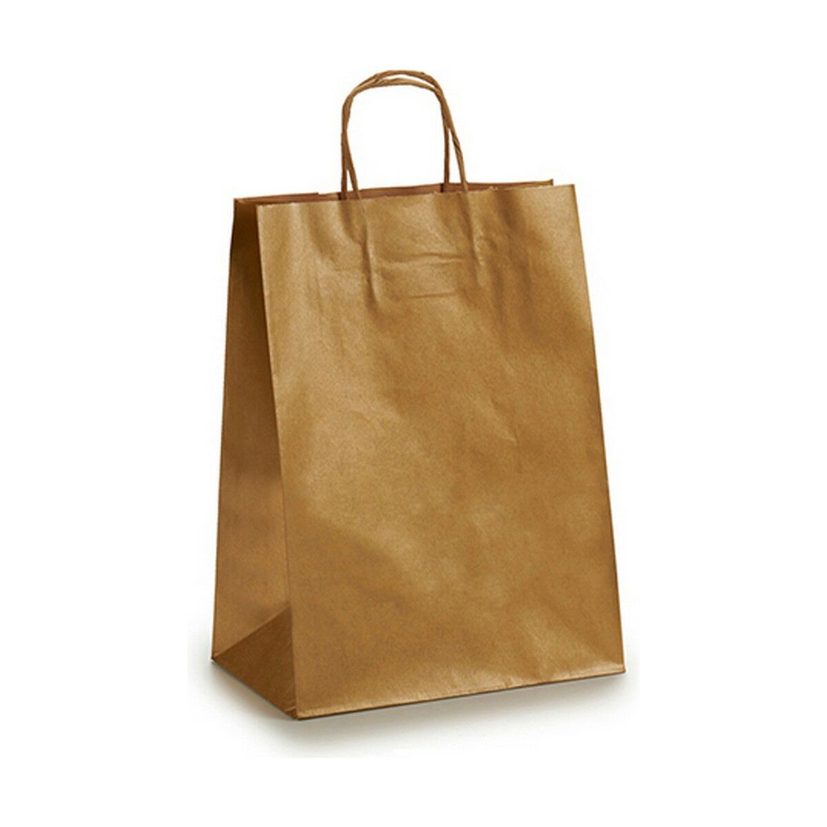 Bolsa de Papel Pincello Dorado 24 x 12 x 40 cm 24 x 40 x 0,2 cm (25 Unidades) - Imagen 2