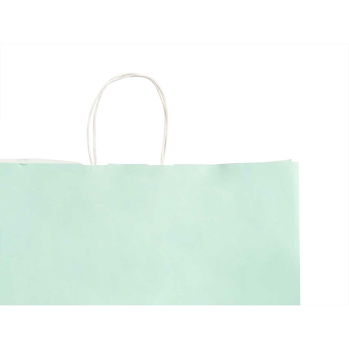 Bolsa de Papel Pincello Verde Menta 32 X 12 X 50 cm 32 x 50 x 0,2 cm (100 Unidades) - Imagen 4