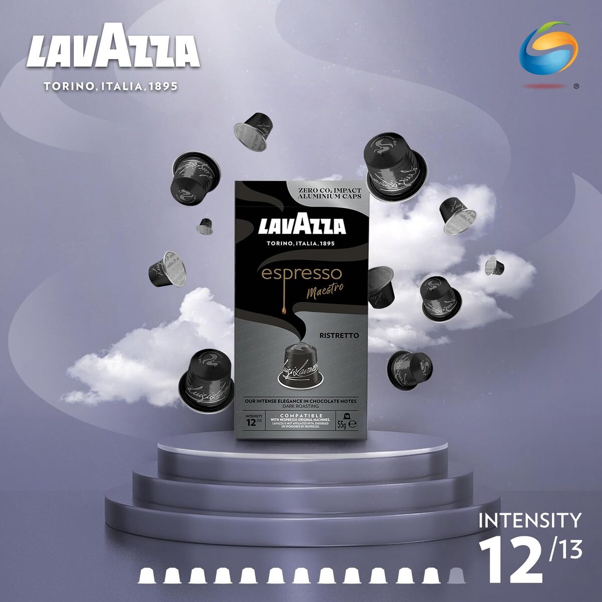 Cápsulas de Café Lavazza 08667 Espresso Intenso 10 Cápsulas (3)
