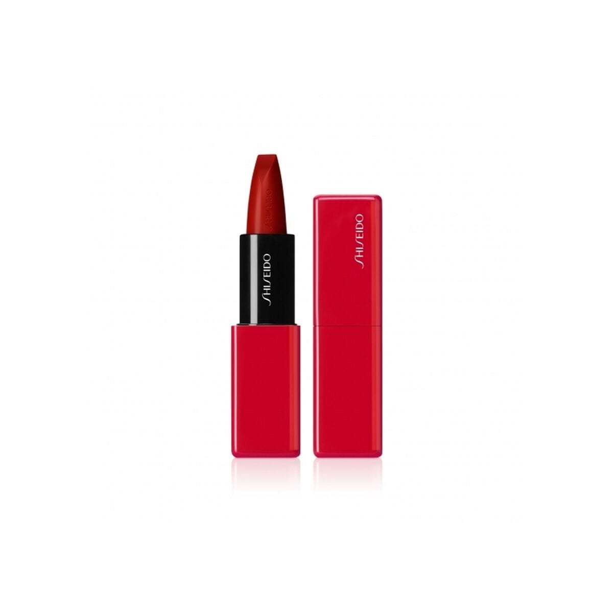Barra de labios Shiseido Technosatin Nº 411 Nº 411 Scarlet Cluster 3,3 g