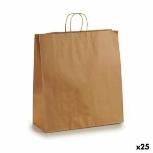 Bolsa de Papel Pincello Marrón 46 x 16 x 59 cm 46 x 59 x 0,3 cm (25 Unidades)