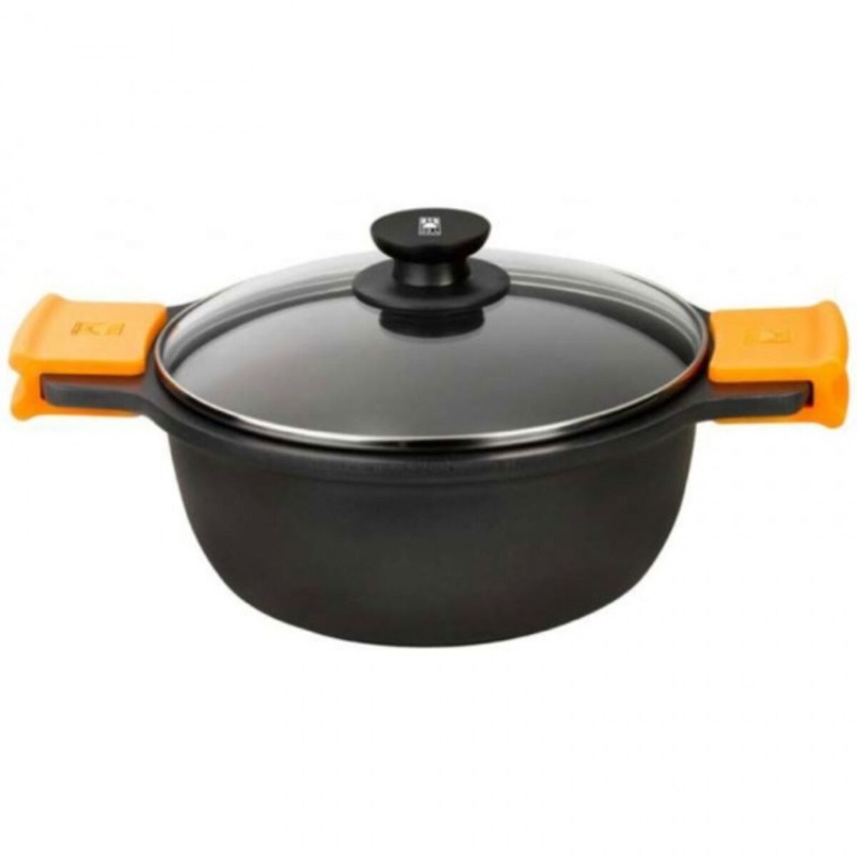 Cacerola BRA A270336 Negro Ø 36 cm