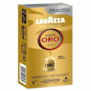 Cápsulas de Café Lavazza Qualitá Oro (10 Unidades)