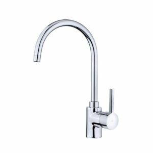 Grifo Monomando Teka ARK 915 Cromo Acero Inoxidable Redondo