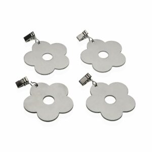 Pinza Sujeta Manteles Versa 4 Piezas