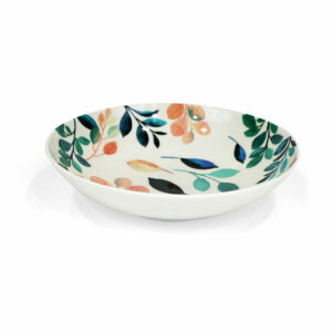 Plato Hondo La Mediterránea Alba Melamina Multicolor 24 Unidades