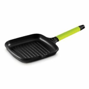 Sartén Asadora con Rayas Castey Fundix (Ø 14 cm) Verde