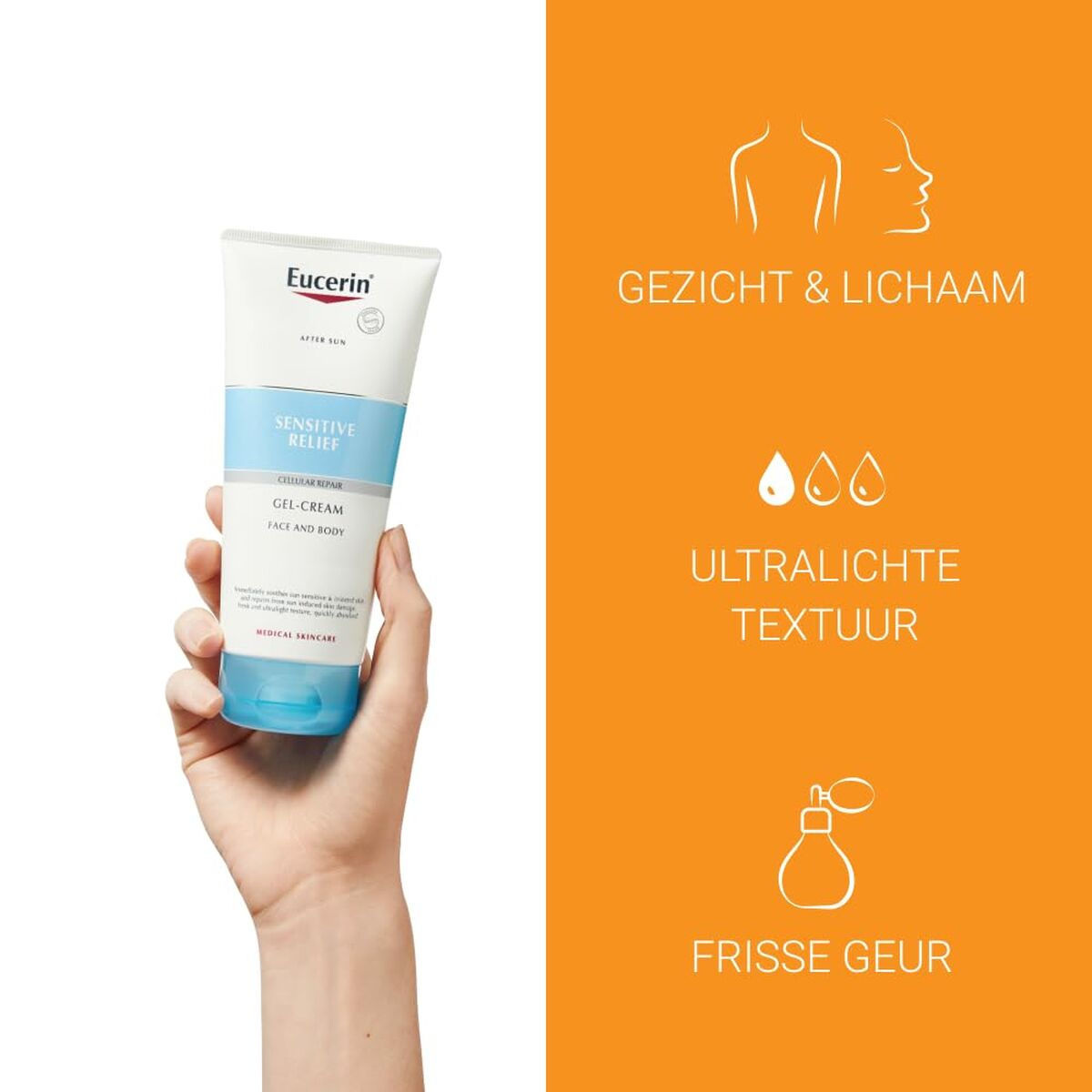 After Sun Eucerin Sensitive Relief 200 ml (2)