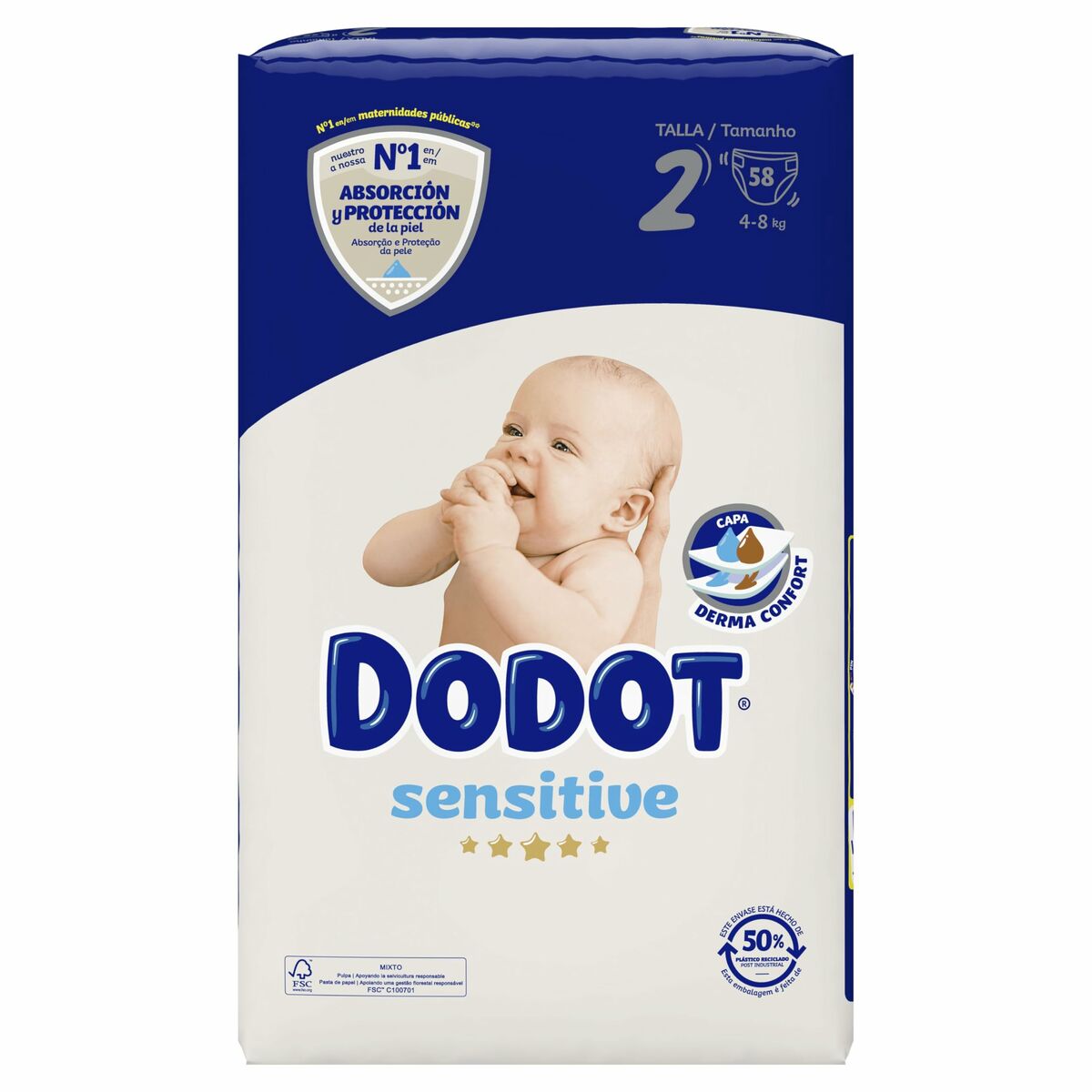 Protector Solar Facial Dodot DODOT SENSITIVE (58 Unidades) (2)