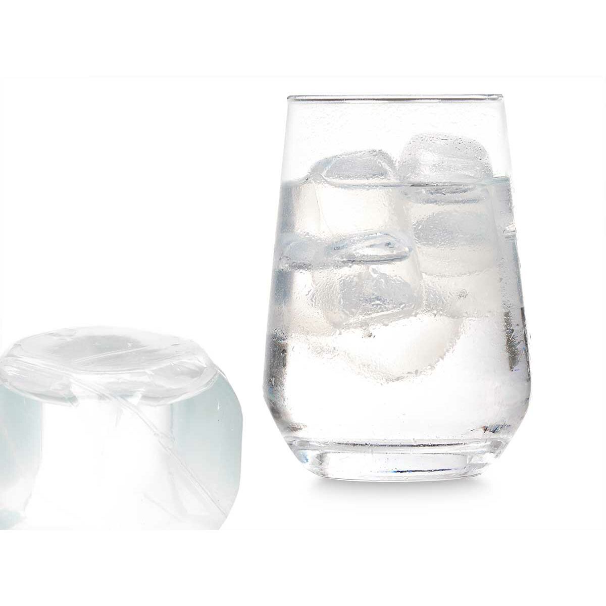 Cubitos refrigerantes reutilizables Leknes Transparente Polietileno Agua destilada 6,5 x 16 x 6,5 cm 18 Piezas (12 Unidades) - Imagen 5