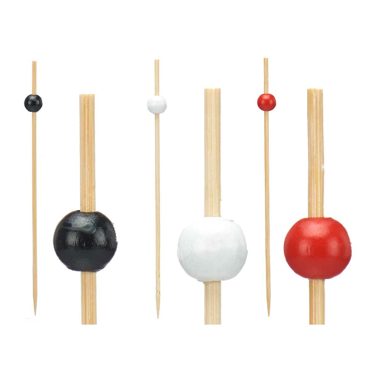 Set de Pinchos para Barbacoa Kinvara Bambú (24 Unidades) (2)