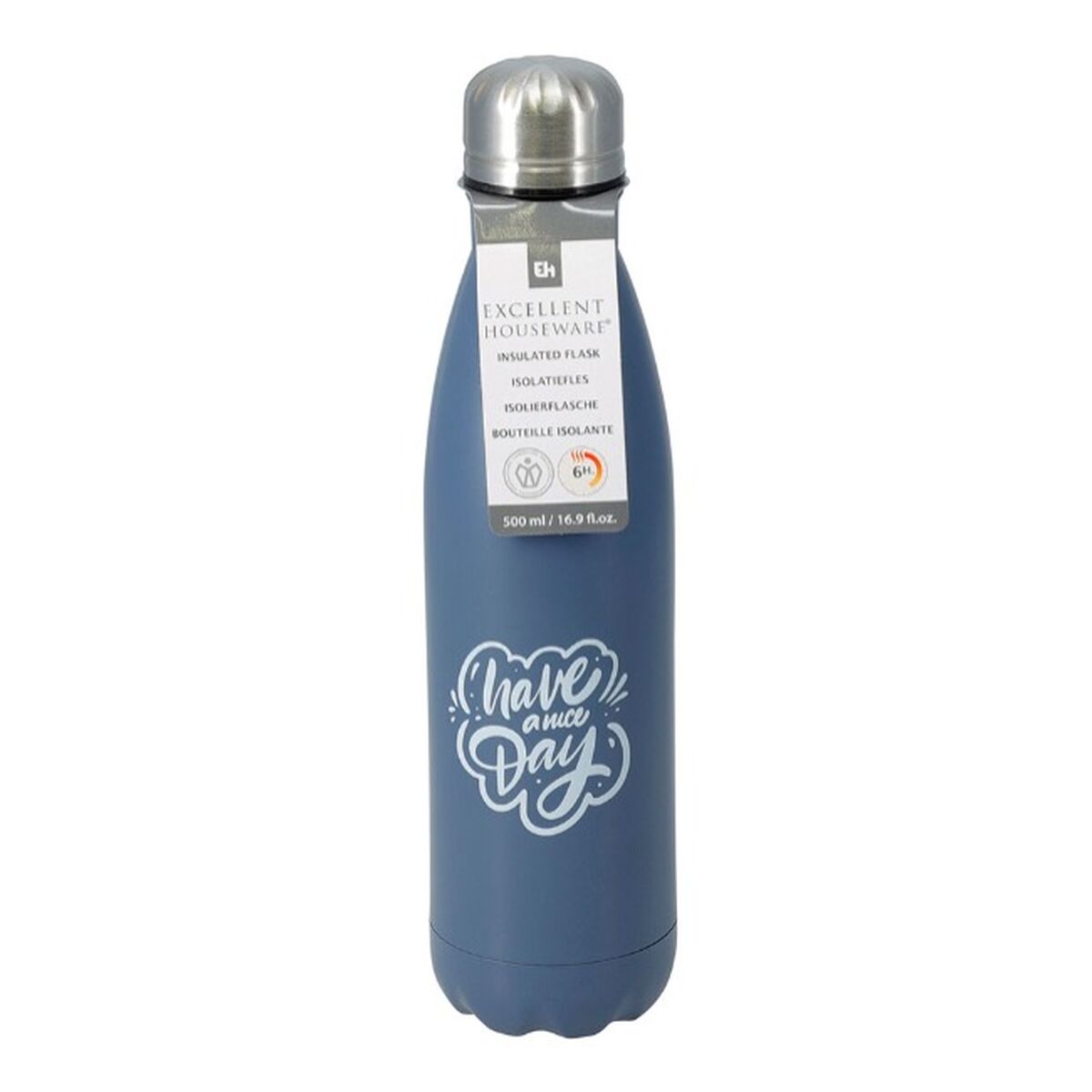 Botella Térmica de Acero Inoxidable Excellent Houseware 500 ml (2)