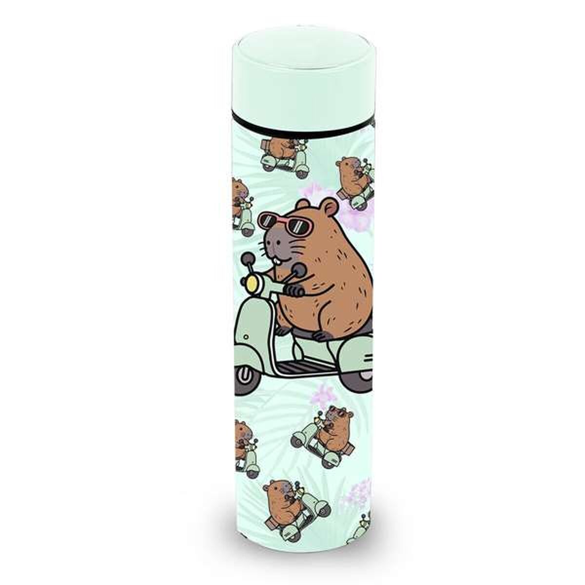 Botella Térmica Oh My Pop! Capibara Multicolor 500 ml