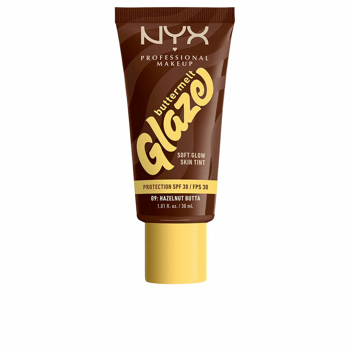 Protector Solar Facial NYX BUTTERMELT GLAZE Nº 09-Hazelnut Butta Spf 30 30 ml