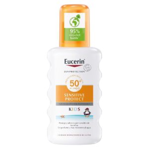 Protector Solar para Niños en Spray Eucerin Sensitive Protect Kids Spf 50+ 200 ml