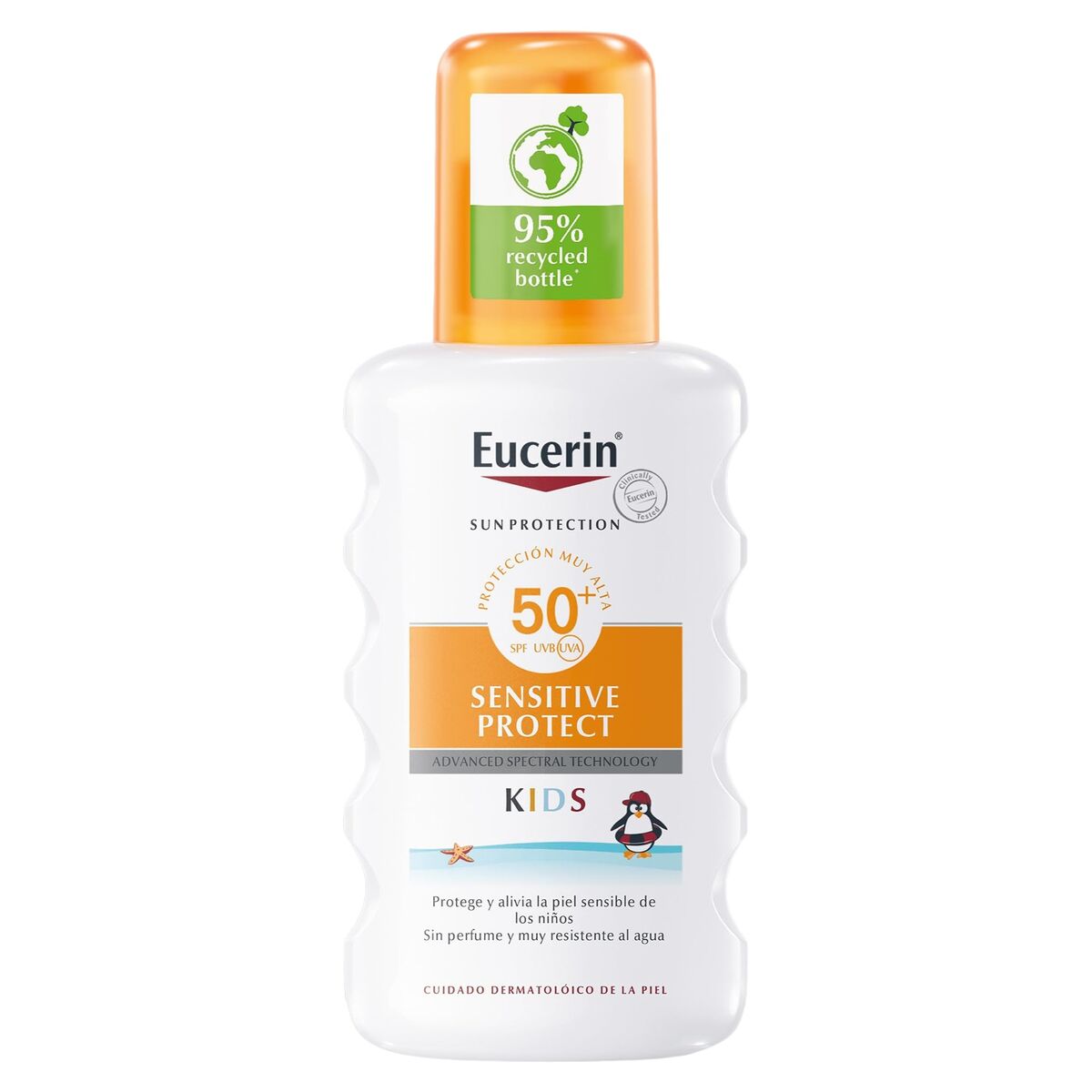 Protector Solar para Niños en Spray Eucerin Sensitive Protect Kids Spf 50+ 200 ml